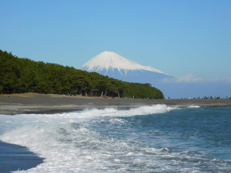 東京から新幹線で1時間！静岡市ってどんな場所？, 【11:00】静岡市が誇る世界遺産 「三保松原」で絶景鑑賞, 【13:00】「まぐろ ととすけ」で清水港の海の幸を贅沢に味わう, 【14:30】古民家「宿 にしむら」で心安らぐひととき＆わさび狩り体験, 【17:30】新感覚！五感でそばを味わう「手打ち蕎麦たがた」, 【19:30】「浮月楼」のバーでゆっくりと大人時間を, この記事を書いた人 丹下紋香