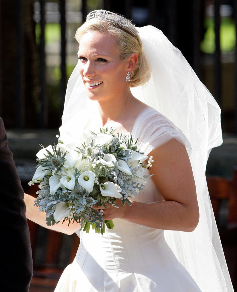 1. Princess Alice’s Meander Tiara, 2. Queen Mary’s Fringe Tiara, 3. Festoon Tiara, 4. Aquamarine Pineflower Tiara, 5. Halo Scroll Tiara