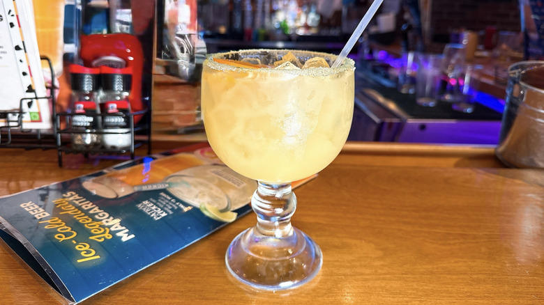 9. Island Cooler, 8. Long Island Iced Tea (L.I.T.), 7. Old fashioned, 6. Texas Peach Fuzz, 5. Jamaican Cowboy, 4. Porch Rocker, 3. Dale Yeah!, 2. Pink Sunset, 1. Midnight Sour