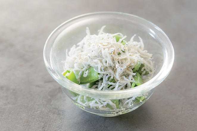 15分でつくる「鶏の梅照り焼き弁当」, マキさん流 15分で手際よくお弁当をつくる方法, 鶏の梅照り焼きのつくり方, スナップえんどうとじゃこのあえものつくり方, しらたきと明太子のちりちり炒めのつくり方