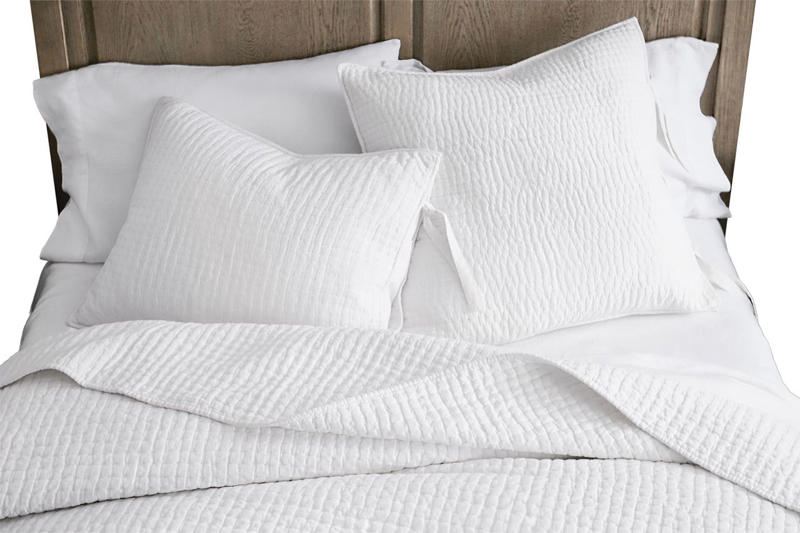 NEED TO KNOW, Pottery Barn Pearl Organic Percale Sheet Set, Queen, Pottery Barn PB Comfort Modern Square Arm Sofa, Pottery Barn Artisan Handpainted Vase, Pottery Barn PB Comfort Upholstered Dining Chair, Pottery Barn Pick-Stitch Cotton Quilt, Queen, Pottery Barn Braided Seagrass Tray, Pottery Barn Laroda Ceramic Table Lamp, Pottery Barn Kennedy Wool Persian-Style Rug, Pottery Barn Belgian Flax Linen Contrast Duvet Cover, Queen, Pottery Barn Folsom Console Table