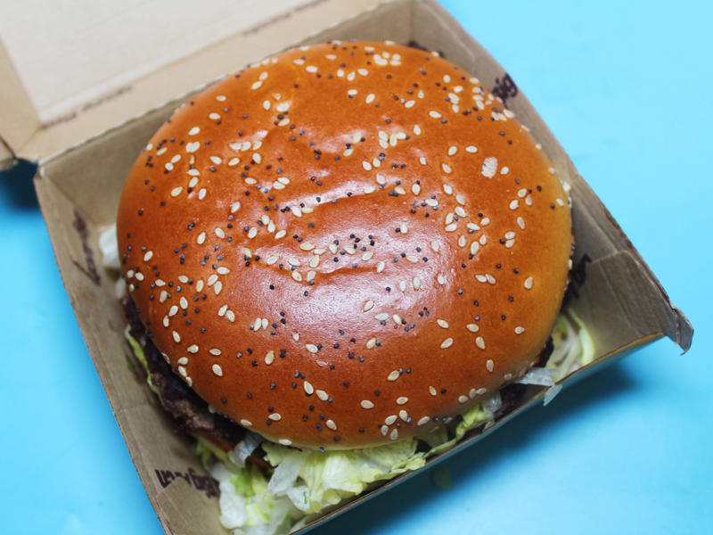 My second-favorite burger was the new Big Arch burger from McDonald's. Shake Shack's double cheeseburger, my least favorite, was particularly large., I also tried the McDonald's Double Quarter Pounder with cheese., I would order this burger again., The third-best burger I tried was Wendy's Dave's Triple., My second-favorite burger was the new Big Arch burger from McDonald's.