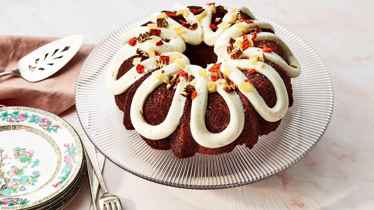Louisiana Stranger Cake, Fresh Strawberry Bundt Cake, Apple Cider Bundt Cake, Chocolate Bundt Cake, Maple-Bacon Bundt Cake, Spiced Cream Cheese Bundt Cake, Pistachio Bundt Cake, Classic Red Velvet Bundt Cake, Pumpkin Bundt Cake, Classic Southern Pound Cake, Banana Bundt Cake, Triple-Chocolate Buttermilk Pound Cake, Honey Bun Cake, Hummingbird Bundt Cake, Apple-Cream Cheese Bundt Cake, Peach-Bourbon Upside-Down Bundt Cake, Strawberry Swirl Cream Cheese Pound Cake, Chocolate Bundt Cake, 7UP Bundt Cake, Sock It To Me Cake, Reese's Cake, Yellow Squash Bundt Cake, Mini Triple-Chocolate Buttermilk Pound Cakes, Cranberry-Orange Bundt Cake, Carrot Bundt Cake, Pumpkin Pound Cake, Apple Butter Pound Cake With Caramel Frosting, Gingerbread Bundt Cake, Cheerwine Bundt Cake, Pumpkin-Spice Bundt With Brown Sugar Icing And Candied Pecans, Vanilla Pound Cake, Glazed Buttermilk Donut Cake