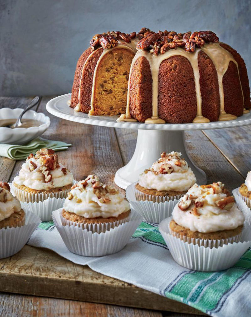 Louisiana Stranger Cake, Fresh Strawberry Bundt Cake, Apple Cider Bundt Cake, Chocolate Bundt Cake, Maple-Bacon Bundt Cake, Spiced Cream Cheese Bundt Cake, Pistachio Bundt Cake, Classic Red Velvet Bundt Cake, Pumpkin Bundt Cake, Classic Southern Pound Cake, Banana Bundt Cake, Triple-Chocolate Buttermilk Pound Cake, Honey Bun Cake, Hummingbird Bundt Cake, Apple-Cream Cheese Bundt Cake, Peach-Bourbon Upside-Down Bundt Cake, Strawberry Swirl Cream Cheese Pound Cake, Chocolate Bundt Cake, 7UP Bundt Cake, Sock It To Me Cake, Reese's Cake, Yellow Squash Bundt Cake, Mini Triple-Chocolate Buttermilk Pound Cakes, Cranberry-Orange Bundt Cake, Carrot Bundt Cake, Pumpkin Pound Cake, Apple Butter Pound Cake With Caramel Frosting, Gingerbread Bundt Cake, Cheerwine Bundt Cake, Pumpkin-Spice Bundt With Brown Sugar Icing And Candied Pecans, Vanilla Pound Cake, Glazed Buttermilk Donut Cake