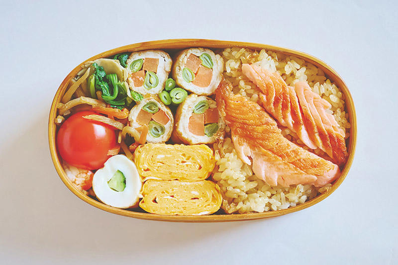 デザイナー・植木明日子さんのお弁当, 出荷担当・河口さくらさんのお弁当, 出荷担当・鈴木貴子さんのお弁当, 商品管理担当・三好理沙さんのお弁当, デザイン補佐・広報担当・永井理菜さんのお弁当