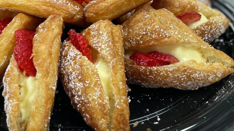 Cream Pan Boulangerie Patisserie (Multiple locations), Porto's Bakery (Multiple locations), Diotima Bakehouse in Mission Viejo, CA, 6100 Bread in Santa Ana, CA, Sugar Blossom Bake Shop in San Clemente, CA, Bread Artisan Bakery in Santa Ana, CA, Rye Goods (Multiple locations), Little France Coffee and Bakery (Multiple locations), Paderia Bakehouse (Multiple locations), Methodology