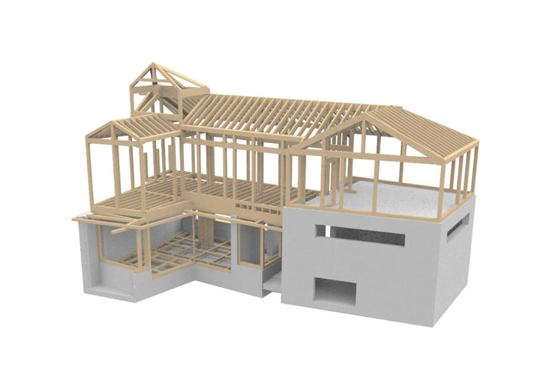 2人の建築家による「対話」と「共作」から始まった家づくり, 敷地にある60cmの高低差を「堰」に見立て、空間のリズムを生む, ピアノの音色を包み込むRCと、軽やかな木造が溶け合う住まい, 街の記憶を継ぎ、地形と共に暮らすということ