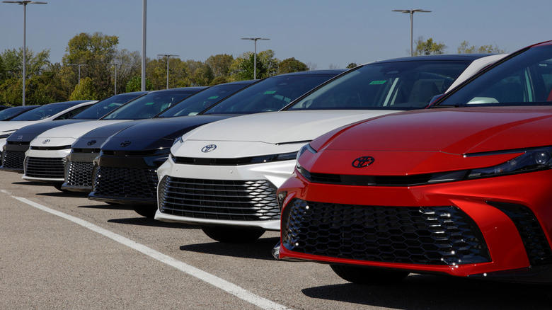 Compact Car: Toyota Corolla, Midsize Car: Toyota Camry, Compact Premium Car: Lexus IS, Small SUV: Subaru Crosstrek, Small Premium SUV: Lexus UX, Compact SUV: Chevrolet Equinox, Compact Premium SUV: BMW X4, Midsize SUV: Nissan Murano, Midsize Premium SUV: Lexus GX, Upper Midsize SUV: Buick Enclave, Upper Midsize SUV: Toyota 4Runner, Upper Midsize Premium SUV: Cadillac XT6, Large SUV: Chevrolet Tahoe, Large Light Duty Pickup: Dodge Ram 1500, Midsize Pickup: Toyota Tacoma, Minivan: Toyota Sienna