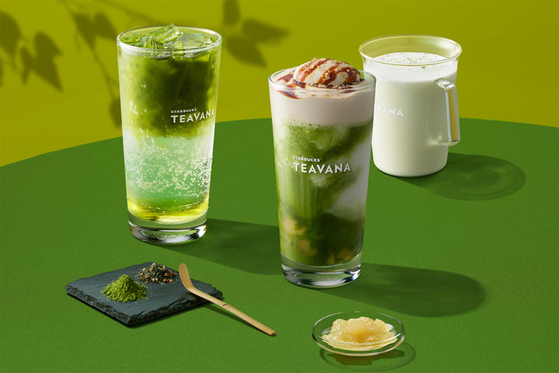「煎茶」と「抹茶」の組み合わせの妙を楽しめる３つのティービバレッジ, 『煎茶抹茶 ティー フラペチーノ® わらび餅入り』, 『煎茶抹茶 グリーン ティー スパークリング』, 『煎茶抹茶 クラフト ティー ラテ』