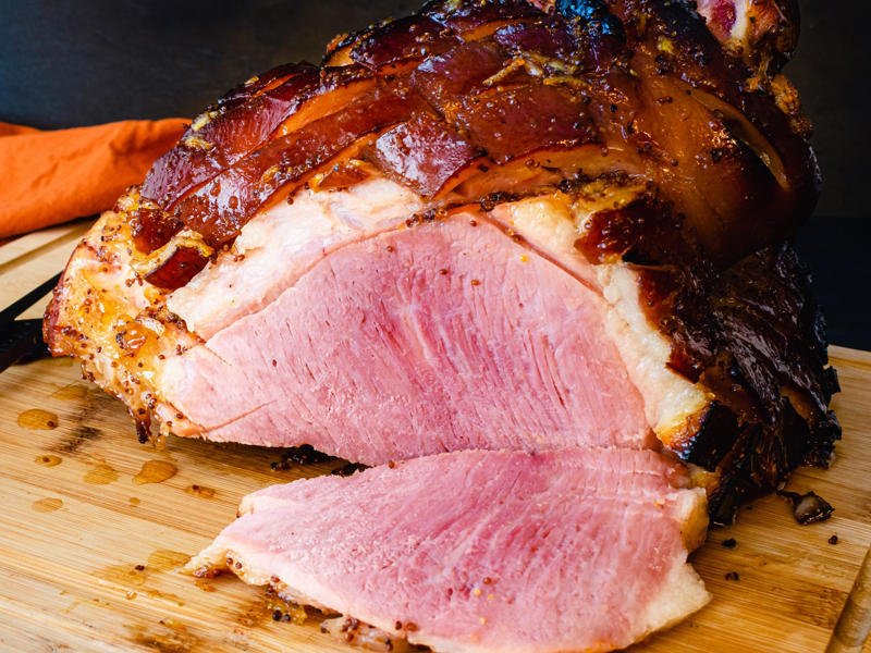 Choose your type of ham wisely, Cook your ham cut-side down and covered, Glaze and score your ham at the end of the cooking process, Lastly, be sure to let your ham rest