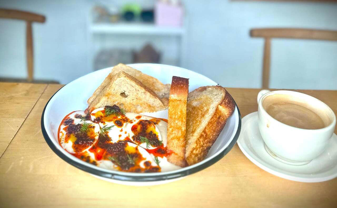 Lasagna at Poeta, Turk-ish eggs at Spread & Co., Burger at Distant Relatives, Enchiladas verdes at Nada Mucho Tex Mex Heaven, Related Reading, Subscribe