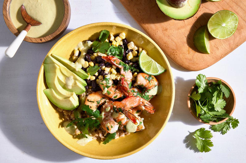 Shrimp Lettuce Wraps, Shrimp Pad Thai, Creamy Pesto Shrimp with Gnocchi & Peas, Tajín Shrimp Tacos with Cabbage Slaw, Spicy Shrimp with Cauliflower Rice, 15-Minute Pesto Shrimp, Skillet Shrimp with Rice & Peas, Copycat Bonefish Grill Bang Bang Shrimp, Garlic Shrimp Spaghetti, Stir-Fried Teriyaki Shrimp Noodles, Sheet-Pan Shrimp & Asparagus, Ginger-Soy Zucchini Noodles with Shrimp, Super Quick Low-Carb Shrimp Scampi, Cilantro-Lime Shrimp Bowl, One-Pot Shrimp with Tomatoes & Feta