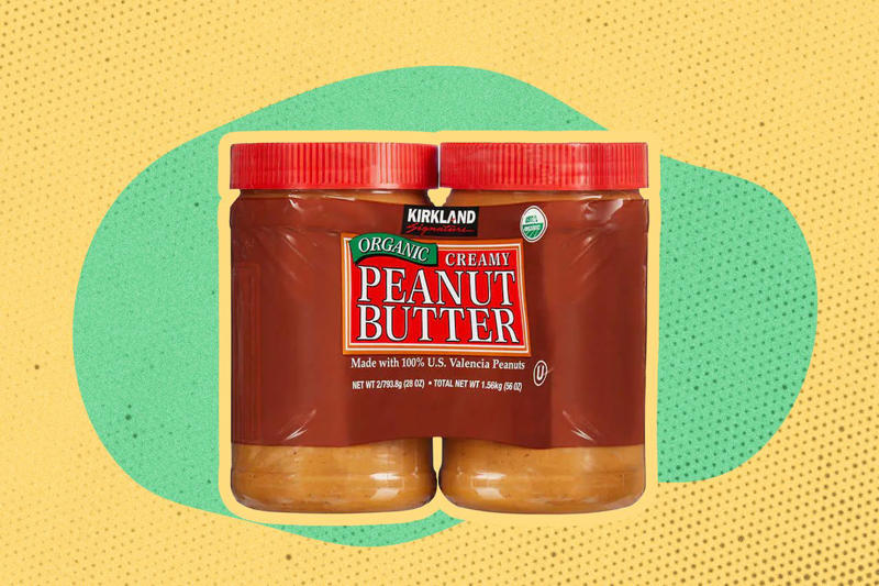 1. Kirkland Signature Organic Peanut Butter (2-count, .99), 2. Kirkland Organic 1% Milk (3-count, .67), 3. Kirkland Signature Organic Fruit and Vegetable Pouches, Variety Pack (24-count, .99) , 4. Kirkland Signature Trail Mix (4 lbs, .99) , 5. Kirkland Signature Organic Pure Maple Syrup (33.8 oz, .99) , 6. Kirkland Signature Organic Eggs (2 dozen, .63) , 7. Kirkland Signature Semi-Sweet Chocolate Chips (4.5 lbs, .99) , 8. Kirkland Signature Five Cheese Tortelloni (3 lbs, .99) , 9. Kirkland Signature Soft &amp; Chewy Granola Bars (64 bars, .99) , 10. Kirkland Signature Baby Wipes Fragrance Free (900-count, .99) 