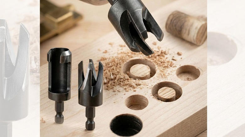 Stepped drill bit, Forstner bit, Coring drill bit, Annular cutter drill bit, Plug cutter drill bit