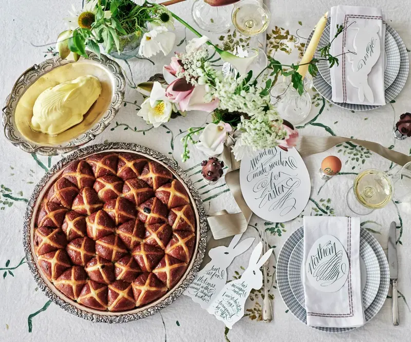 How to style an Easter afternoon tea table , Lia’s easy Easter table styling tips, Recipes for an unforgettable Easter afternoon tea , Keep reading