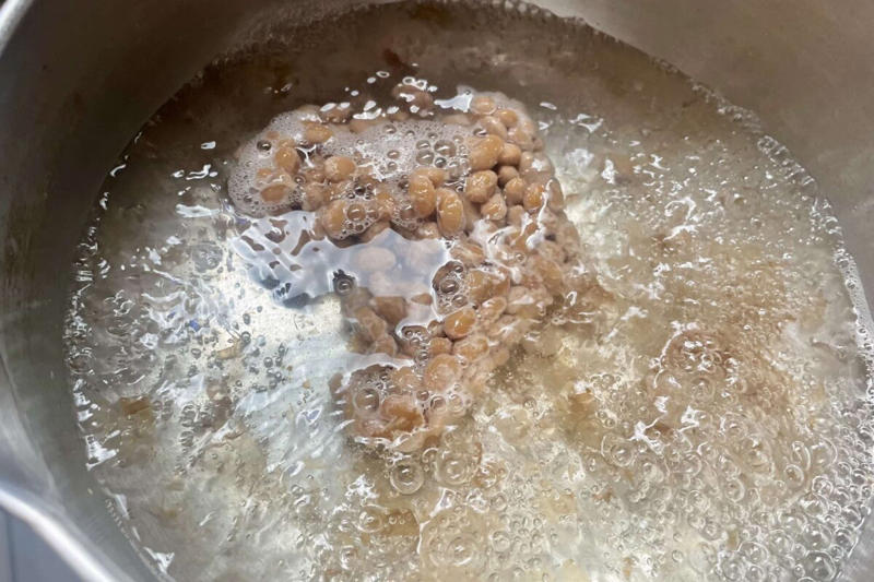 ■「納豆卵汁」の材料, ■忙しい朝でもさっと作れる, ■出汁の香りととろみが最高, 【インスタ投稿】納豆の意外な食べ方「納豆卵汁」