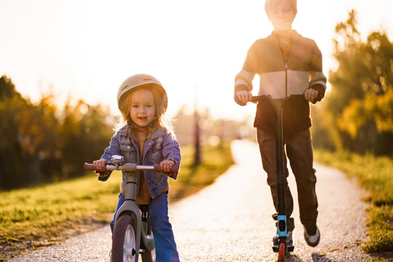 Go for a Nature Walk or Hike, Try a Color Scavenger Hunt , Search for Backyard Bugs, Play Tag Variations, Create a Nature Collage, Set Up an Obstacle Course, Build a Fairy House, Play Capture the Flag, Help With Gardening, Outdoor Storytime , Ride Bikes or Scooters, Play “What Time Is It, Mr. Fox?”, Pitch In With Outdoor Chores , Make a Mud Kitchen, Go Stargazing