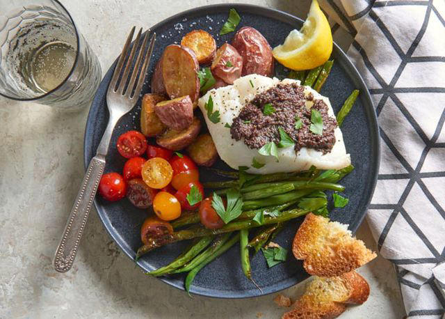 Everything Salmon Sheet Pan Dinner, Sheet Pan Parmesan-Dijon Chicken Thigh Dinner, Sheet Pan Garlic Butter Steak Bites with Veggies, Easy Vegan Sheet Pan Roasted Cauliflower, Tomatoes, and Garbanzo Beans, Roasted Cod Nicoise, Meatball Gnocchi Sheet Pan Dinner, Best Salmon Bake, Greek Lemon Chicken and Potatoes, Sheet Pan Chicken Piccata and Potatoes, Sheet Pan Teriyaki Glazed Pork Tenderloin and Potatoes, Sheet Pan Tilapia and Potatoes, Sheet Pan Chicken Fajitas