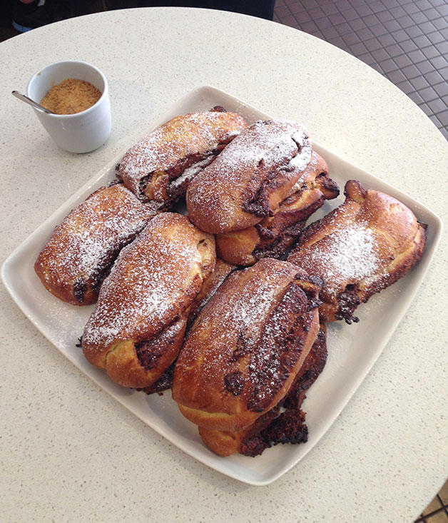 Saffron and sour-cherry brioche , Paris Brest , Italian Easter tart , Lemon dream , Baci , Chocolate Manjari cake