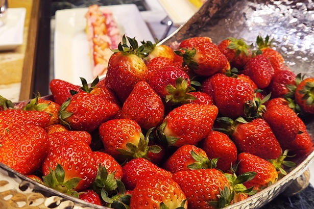 フレッシュいちごとアイデア満載のスイーツで、いちごのおいしさを味わい尽くす, ブランドいちごを好きなだけ食べ比べ, できたてを味わえる「いちご大福」や、「チョコレートファウンテン」も必食, セイヴォリーのおいしさも人気の理由