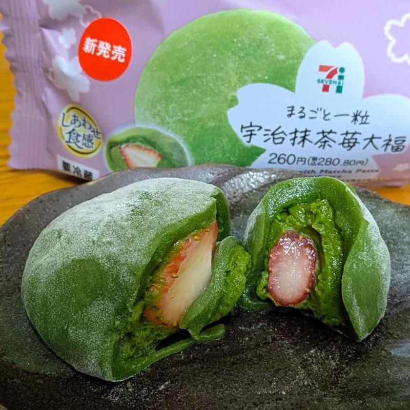もちもち食感に包まれたいちごと桜の香り, 春を感じるキュートなプリン, いちごが丸ごと入った抹茶味の大福, 春の和菓子と言えばこれ！