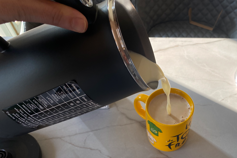 The best milk frothers for 2026 are:, Hotel Chocolat velvetiser, La Cafetiere drinks frother stainless steel, Melitta cremio, Daewoo 200ml electric milk frother warmer, Bodum x Moma schiuma, Salter the chocolatier EK5134, ProCook milk frother and hot chocolate maker, Caso Design cappulatte milk frother &amp; hot chocolate maker, Graef glass induction milk frother, Smeg mini milk frother, Bodum ottoni milk frother, Dualit milk frother max, Nespresso nanofoamer, Your questions about milk frothers answered, What is the best milk frother?, How I tested milk frothers, Can milk frothers whip cream?, Why you can trust IndyBest reviews 