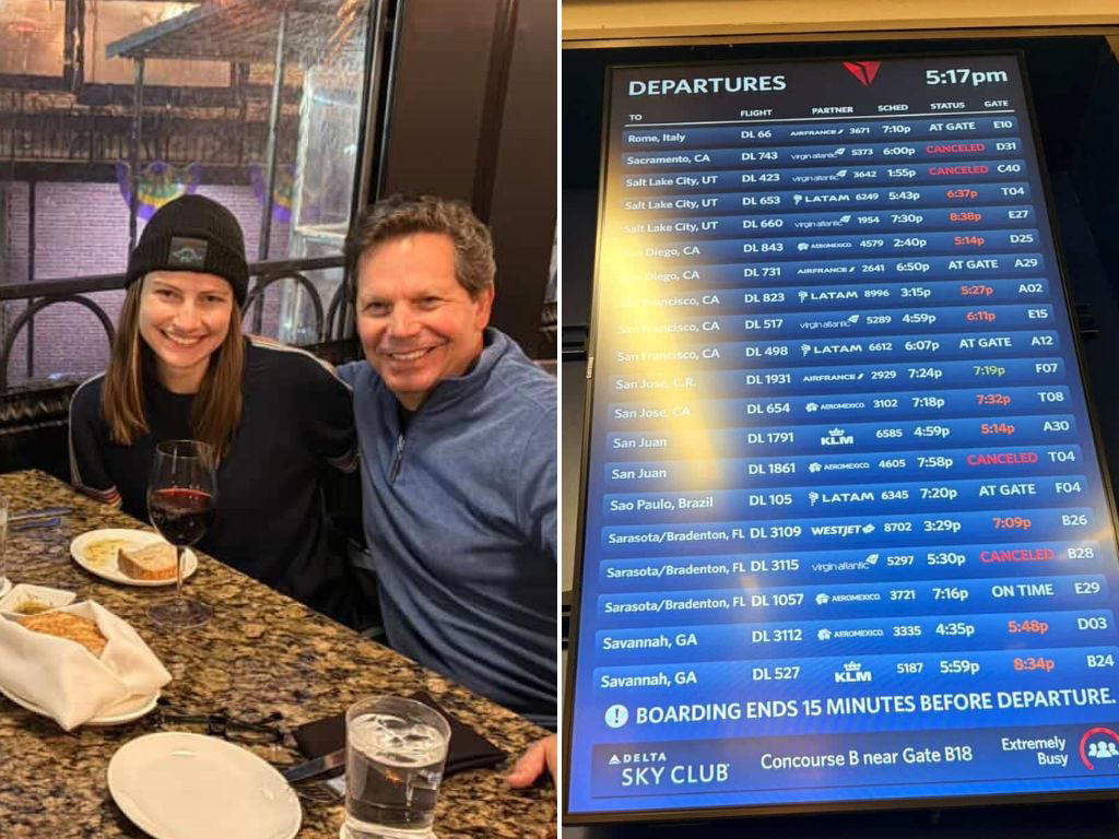 Chaos in the TSA line — sometimes, 'The line was eating itself', Others are cruising through airports, ICE agents in airports and airline CEOs losing patience