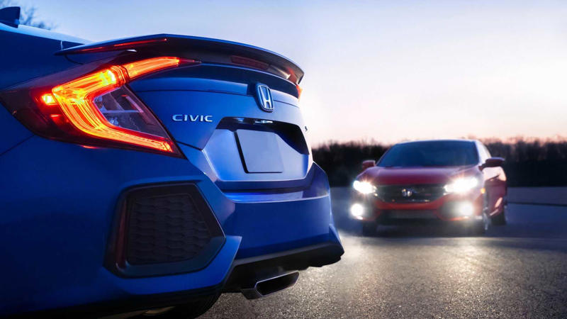 2018 Mazda MX-5 Miata , 2019 Honda Civic Si , 2019 Volkswagen Golf GTI , 2019 Subaru WRX , 2019 Ford Mustang EcoBoost , 2016 Dodge Challenger R/T