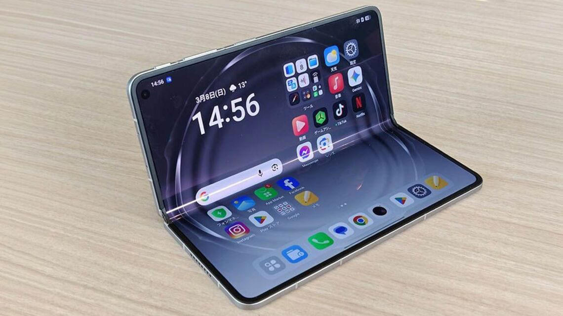折り目ゼロ、新時代の折りたたみスマホ, AI機能で高性能なビジネスツールに, 「折りたたみスマホNo.1」と呼べる存在, 忍び寄る「折りたたみiPhone」の陰