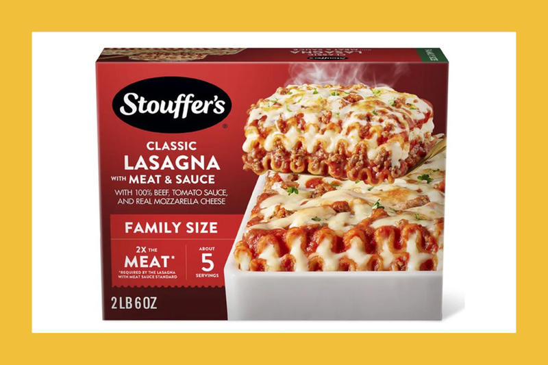 How we selected the lasagnas, How we tested, Best overall: Trader Giotto’s Family Style Meat Lasagna, Best sauce: Rao’s Made for Home Meat Lasagna, Best for cheese lovers: Stouffer’s Classic Lasagna with Meat & Sauce, The full list of contenders, ranked from highest to lowest