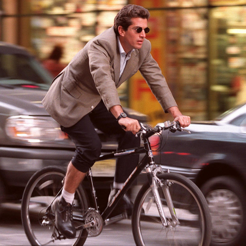 The biking around town look, The laidback all-white look, The dog walking ensemble, The brunch look, The smart-casual look, With his man bags, Co-ordinating with his wife