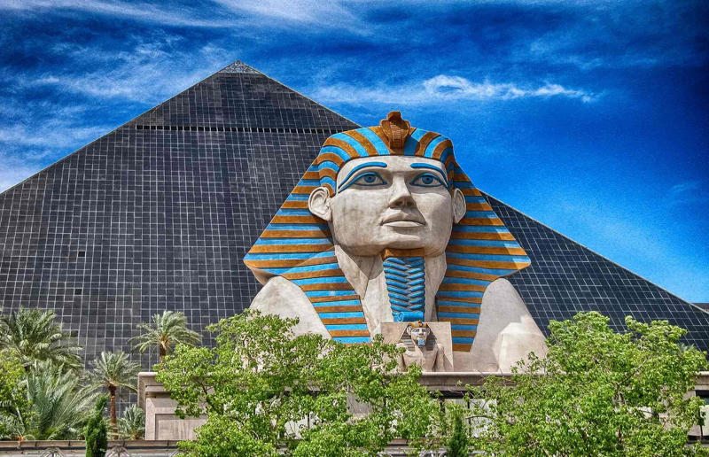 Luxor Hotel & Casino, Las Vegas, Nevada, USA Incredible pyramids, Nubian pyramids, Meroe, Sudan, Nubian pyramids, Jebel Barkal, Sudan, Nubian pyramids, El-Kurru, Sudan, Pyramids of the Moon and Sun, San Juan Teotihuacan, Mexico, Tikal pyramids, Guatemala, El Castillo, Chichen Itza, Mexico, Ziggurat, Ur, Iraq, Great Pyramid of Cholula, Puebla, Mexico, Temple of the Inscriptions, Palenque, Mexico, Pyramids of Guimar, Tenerife, Canary Islands, Spain, Prasat Prang, Koh Ker, Cambodia, Sacred City of Caral-Supe, Caral, Peru, Mausoleum of the First Qin Emperor, Xi'an, Shaanxi Province, China, Borobudur, Java, Indonesia, Pyramid of Hellinikon, Argos, Greece, Pyramid of Cestius, Rome, Italy, Louvre, Paris, France, Luxor Hotel & Casino, Las Vegas, Nevada, USA