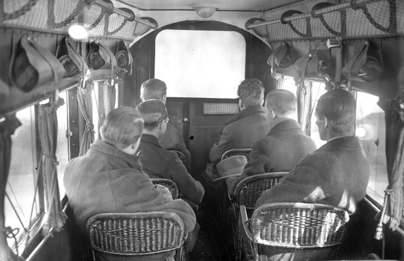 1920s: the first ever in-flight movie A flight back in time, 1920s: the beginnings of air travel, 1920s: a passenger compartment from the 1920s, 1920s: inside a Transcontinental Air Transport plane, 1920s: bed compartments of a German Junker aircraft, 1920s: a flight attendant serves drinks on a French Airliner service, 1920s: an early German Deutsche Luft Hansa plane, 1920s: the Dornier Do X dining salon, 1920s: the first ever in-flight movie, 1920s: enjoying breakfast at 3,000 feet (914m), 1920s: passengers get weighed before their flight, 1930s: passengers climb aboard a plane at Croydon Airport, England, 1930s: crew members check bags before a flight to LA, 1930s: the check-in desk at newly opened Gatwick Airport, 1930s: an early plane with wicker seats, 1930s: the comfortable seats of a Handley Page HP42, 1930s: a plush Imperial Airways cabin, 1930s: passengers aboard the Douglas DC-1, 1930s: a flight attendant serves tea in bed, 1930s: ladies travelling on an Eastern Air Transport plane, 1930s: chefs load up a plane with homemade treats, 1930s: women in their finest attire wait to board a plane, 1930s: passengers listen to a broadcast aboard a flight, Early 1940s: passengers on board the Junkers G.38 plane, 1940s: day cabins inside an Imperial Airways flying boat, 1940s: interior of a McDonnell Douglas DC-6, 1940s: inside a Sikorsky S-40 flying boat, Late 1930s: the early days of Pan Am, 1940s: Pan American Airlines' Boeing 314 Clipper sets off, 1940s: inside the Boeing 314 flying boat, 1940s: it wasn't cheap to fly aboard the Boeing 314, 1940s: a couple enjoys dinner aboard the Boeing 314, 1940s: the early days of Heathrow Airport, 1940s: Boeing 307 Stratoliner's cocktail lounge, 1940s: the overnight intercontinental service onboard Boeing Stratocruiser, 1940s: the communal lounge aboard a Boeing aeroplane, 1950s: guests relax in an onboard lounge compartment, 1950s: the Sky-Cot aboard a British Overseas Airways Corporation flight, 1950s: a movie projector on a United Airlines flight