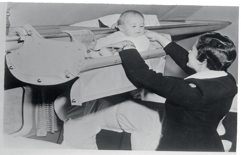 1950s: the Sky-Cot aboard a British Overseas Airways Corporation flight A flight back in time, 1920s: the beginnings of air travel, 1920s: a passenger compartment from the 1920s, 1920s: inside a Transcontinental Air Transport plane, 1920s: bed compartments of a German Junker aircraft, 1920s: a flight attendant serves drinks on a French Airliner service, 1920s: an early German Deutsche Luft Hansa plane, 1920s: the Dornier Do X dining salon, 1920s: the first ever in-flight movie, 1920s: enjoying breakfast at 3,000 feet (914m), 1920s: passengers get weighed before their flight, 1930s: passengers climb aboard a plane at Croydon Airport, England, 1930s: crew members check bags before a flight to LA, 1930s: the check-in desk at newly opened Gatwick Airport, 1930s: an early plane with wicker seats, 1930s: the comfortable seats of a Handley Page HP42, 1930s: a plush Imperial Airways cabin, 1930s: passengers aboard the Douglas DC-1, 1930s: a flight attendant serves tea in bed, 1930s: ladies travelling on an Eastern Air Transport plane, 1930s: chefs load up a plane with homemade treats, 1930s: women in their finest attire wait to board a plane, 1930s: passengers listen to a broadcast aboard a flight, Early 1940s: passengers on board the Junkers G.38 plane, 1940s: day cabins inside an Imperial Airways flying boat, 1940s: interior of a McDonnell Douglas DC-6, 1940s: inside a Sikorsky S-40 flying boat, Late 1930s: the early days of Pan Am, 1940s: Pan American Airlines' Boeing 314 Clipper sets off, 1940s: inside the Boeing 314 flying boat, 1940s: it wasn't cheap to fly aboard the Boeing 314, 1940s: a couple enjoys dinner aboard the Boeing 314, 1940s: the early days of Heathrow Airport, 1940s: Boeing 307 Stratoliner's cocktail lounge, 1940s: the overnight intercontinental service onboard Boeing Stratocruiser, 1940s: the communal lounge aboard a Boeing aeroplane, 1950s: guests relax in an onboard lounge compartment, 1950s: the Sky-Cot aboard a British Overseas Airways Corporation flight, 1950s: a movie projector on a United Airlines flight