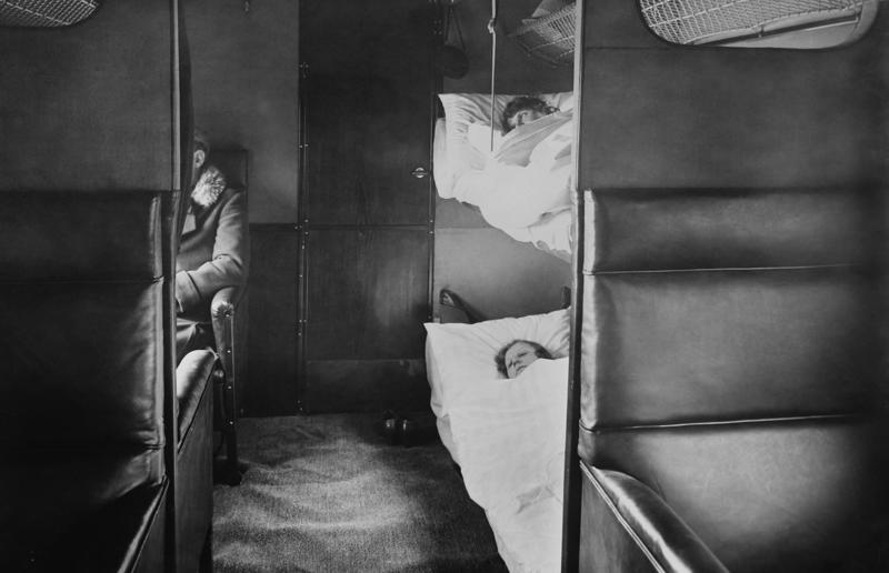 1920s: bed compartments of a German Junker aircraft A flight back in time, 1920s: the beginnings of air travel, 1920s: a passenger compartment from the 1920s, 1920s: inside a Transcontinental Air Transport plane, 1920s: bed compartments of a German Junker aircraft, 1920s: a flight attendant serves drinks on a French Airliner service, 1920s: an early German Deutsche Luft Hansa plane, 1920s: the Dornier Do X dining salon, 1920s: the first ever in-flight movie, 1920s: enjoying breakfast at 3,000 feet (914m), 1920s: passengers get weighed before their flight, 1930s: passengers climb aboard a plane at Croydon Airport, England, 1930s: crew members check bags before a flight to LA, 1930s: the check-in desk at newly opened Gatwick Airport, 1930s: an early plane with wicker seats, 1930s: the comfortable seats of a Handley Page HP42, 1930s: a plush Imperial Airways cabin, 1930s: passengers aboard the Douglas DC-1, 1930s: a flight attendant serves tea in bed, 1930s: ladies travelling on an Eastern Air Transport plane, 1930s: chefs load up a plane with homemade treats, 1930s: women in their finest attire wait to board a plane, 1930s: passengers listen to a broadcast aboard a flight, Early 1940s: passengers on board the Junkers G.38 plane, 1940s: day cabins inside an Imperial Airways flying boat, 1940s: interior of a McDonnell Douglas DC-6, 1940s: inside a Sikorsky S-40 flying boat, Late 1930s: the early days of Pan Am, 1940s: Pan American Airlines' Boeing 314 Clipper sets off, 1940s: inside the Boeing 314 flying boat, 1940s: it wasn't cheap to fly aboard the Boeing 314, 1940s: a couple enjoys dinner aboard the Boeing 314, 1940s: the early days of Heathrow Airport, 1940s: Boeing 307 Stratoliner's cocktail lounge, 1940s: the overnight intercontinental service onboard Boeing Stratocruiser, 1940s: the communal lounge aboard a Boeing aeroplane, 1950s: guests relax in an onboard lounge compartment, 1950s: the Sky-Cot aboard a British Overseas Airways Corporation flight, 1950s: a movie projector on a United Airlines flight