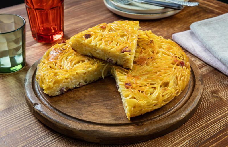 Use leftover pasta in creative ways 37. Throwing out leftover pasta, 36. Struggling with pre-made cannelloni tubes, 35. Boiling dried pasta straight from the packet, 34. Flavouring your water, 33. Not considering your altitude, 32. Using the wrong flour, 31. Buying low-quality pasta, 30. Not kneading your pasta dough, 29. Allowing your dough to dry out, 28. Using eggs in all types of dough, 27. Using cold pasta in salads, 26. Neglecting to toss leftover pasta in oil, 25. Overcooking filled pasta, 24. Underfilling pasta, 23. Breaking spaghetti, 22. Reheating your pasta wrong, 21. Using cream when making carbonara, 20. Treating gluten-free pasta like regular pasta, 19. Using a spoon to twirl long pasta, 18. Always using a pasta maker, 17. Choosing the wrong pasta shapes, 16. Overlooking simple recipes, 15. Rinsing your pasta, 14. Throwing pasta at the wall, 13. Guessing how much pasta you need, 12. Using a pot that's too small, 11. Overcooking pasta, 10. Using a colander to strain pasta, 9. Pre-soaking lasagne sheets, 8. Not adding salt to pasta water, 7. Or adding too much salt, 6. Rushing your sauces, 5. Adding oil to pasta water, 4. Not testing your pasta before the cooking time is over, 3. Putting pasta in water that's not yet boiled, 2. Adding sauce to pasta, not the other way around