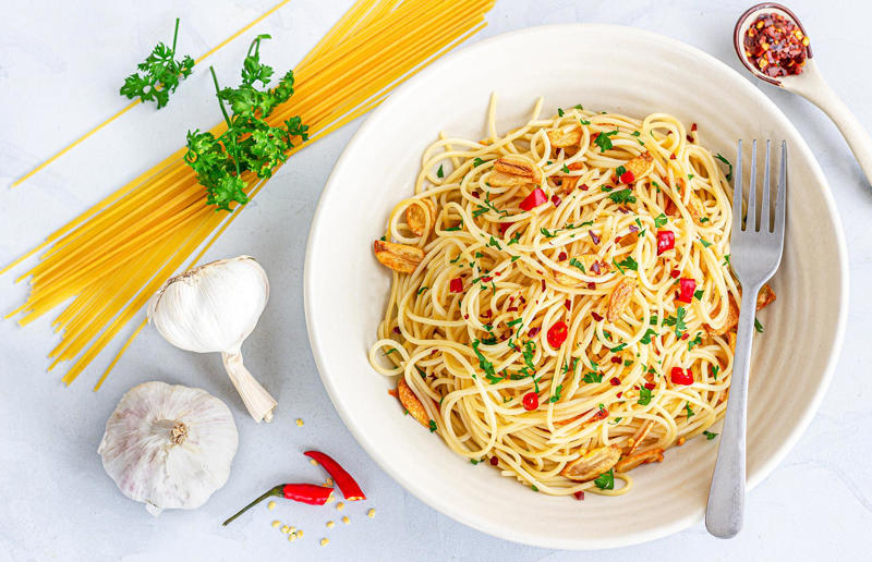 …but don't be afraid to keep it simple 37. Throwing out leftover pasta, 36. Struggling with pre-made cannelloni tubes, 35. Boiling dried pasta straight from the packet, 34. Flavouring your water, 33. Not considering your altitude, 32. Using the wrong flour, 31. Buying low-quality pasta, 30. Not kneading your pasta dough, 29. Allowing your dough to dry out, 28. Using eggs in all types of dough, 27. Using cold pasta in salads, 26. Neglecting to toss leftover pasta in oil, 25. Overcooking filled pasta, 24. Underfilling pasta, 23. Breaking spaghetti, 22. Reheating your pasta wrong, 21. Using cream when making carbonara, 20. Treating gluten-free pasta like regular pasta, 19. Using a spoon to twirl long pasta, 18. Always using a pasta maker, 17. Choosing the wrong pasta shapes, 16. Overlooking simple recipes, 15. Rinsing your pasta, 14. Throwing pasta at the wall, 13. Guessing how much pasta you need, 12. Using a pot that's too small, 11. Overcooking pasta, 10. Using a colander to strain pasta, 9. Pre-soaking lasagne sheets, 8. Not adding salt to pasta water, 7. Or adding too much salt, 6. Rushing your sauces, 5. Adding oil to pasta water, 4. Not testing your pasta before the cooking time is over, 3. Putting pasta in water that's not yet boiled, 2. Adding sauce to pasta, not the other way around