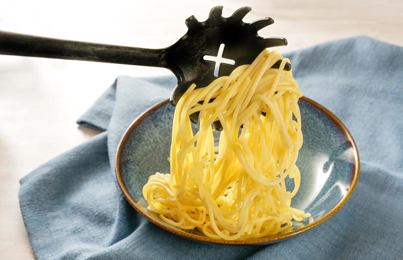 No, you really shouldn't throw pasta at the wall 37. Throwing out leftover pasta, 36. Struggling with pre-made cannelloni tubes, 35. Boiling dried pasta straight from the packet, 34. Flavouring your water, 33. Not considering your altitude, 32. Using the wrong flour, 31. Buying low-quality pasta, 30. Not kneading your pasta dough, 29. Allowing your dough to dry out, 28. Using eggs in all types of dough, 27. Using cold pasta in salads, 26. Neglecting to toss leftover pasta in oil, 25. Overcooking filled pasta, 24. Underfilling pasta, 23. Breaking spaghetti, 22. Reheating your pasta wrong, 21. Using cream when making carbonara, 20. Treating gluten-free pasta like regular pasta, 19. Using a spoon to twirl long pasta, 18. Always using a pasta maker, 17. Choosing the wrong pasta shapes, 16. Overlooking simple recipes, 15. Rinsing your pasta, 14. Throwing pasta at the wall, 13. Guessing how much pasta you need, 12. Using a pot that's too small, 11. Overcooking pasta, 10. Using a colander to strain pasta, 9. Pre-soaking lasagne sheets, 8. Not adding salt to pasta water, 7. Or adding too much salt, 6. Rushing your sauces, 5. Adding oil to pasta water, 4. Not testing your pasta before the cooking time is over, 3. Putting pasta in water that's not yet boiled, 2. Adding sauce to pasta, not the other way around