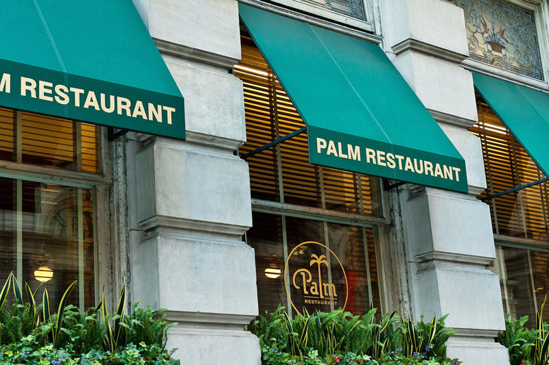 2. The Palm 10. Morton's, 8. Texas de Brazil, 3. Smith & Wollensky, 2. The Palm, 1. Fogo de Chão