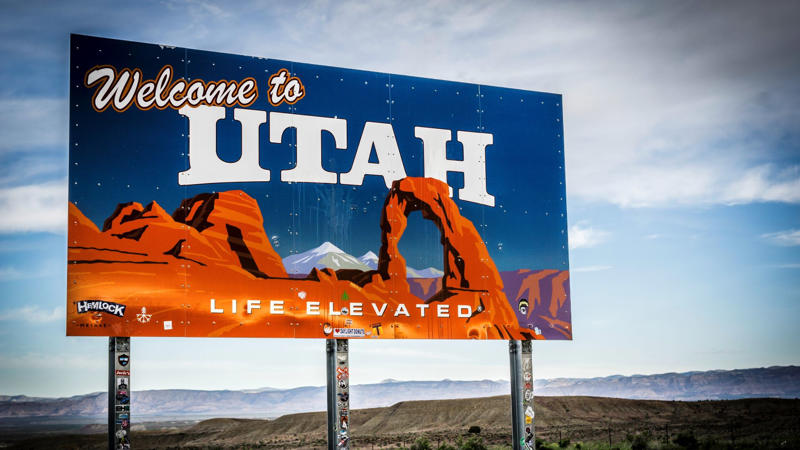 Utah Arkansas, California, Connecticut, Delaware, Illinois, Kentucky, Maryland, Massachusetts, Minnesota, Mississippi, Missouri, Nebraska, New Hampshire, New Mexico, New York, North Carolina, Oklahoma, Rhode Island, South Carolina, South Dakota, Washington, West Virginia, Wisconsin