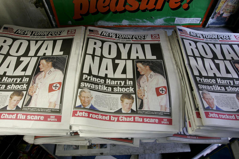Harry, the rebellious son A regrettable angle for Catherine, Royal Nazi, Prince Andrew brought shame, Cheeky prince, Conjoined Christmas, Pretzelgate, Princess Diana in St Tropez, THAT photo, The interview that must not be named, Charles and Diana - a photo that speaks a thousand words, Beatrice's fashion faux pas, Prince Louis at the jubilee, The flyby, Not great press, Not a good look, Racism allegations, Prince Philip's comments, You're a wizard, Kate, Caught in the moment, Here's Camilla!, Prince Harry goofing around, Cute or embarrassing?, Silence of the Prince, One must look Her best, There's something about Camilla, Kate Middleton got stuck, Slippery fingers!, A gust of wind took Camilla by surprise, Camilla's argument with a brolly