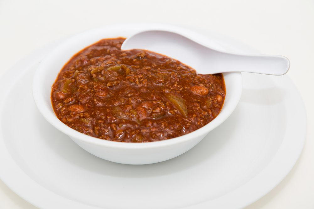 The chili is a no-go