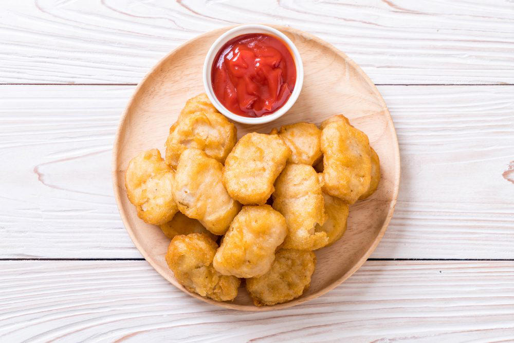 But you may want to order chicken nuggets fresh