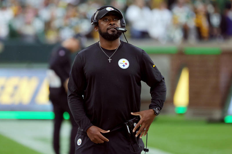 Mike Tomlin 17. Week 3: Kansas City Chiefs at New York Giants, 15. Week 9: Seattle Seahawks at Washington Commanders, 14. Week 16: Cincinnati Bengals at Miami Dolphins, 13. Week 10: Pittsburgh Steelers at Los Angeles Chargers, 12. Week 7: Atlanta Falcons at San Francisco 49ers, 11. Week 14: Houston Texans at Kansas City Chiefs, 8. Week 15: Minnesota Vikings at Dallas Cowboys, 7. Week 17: Chicago Bears at San Francisco 49ers, 6. Week 4: Green Bay Packers at Dallas Cowboys, 5. Week 12: Tampa Bay Buccaneers at Los Angeles Rams, 4. Week 13: Denver Broncos at Washington Commanders, 3. Week 6: Detroit Lions at Kansas City Chiefs, 2. Week 11: Detroit Lions at Philadelphia Eagles