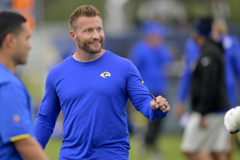 Sean McVay 17. Week 3: Kansas City Chiefs at New York Giants, 15. Week 9: Seattle Seahawks at Washington Commanders, 14. Week 16: Cincinnati Bengals at Miami Dolphins, 13. Week 10: Pittsburgh Steelers at Los Angeles Chargers, 12. Week 7: Atlanta Falcons at San Francisco 49ers, 11. Week 14: Houston Texans at Kansas City Chiefs, 8. Week 15: Minnesota Vikings at Dallas Cowboys, 7. Week 17: Chicago Bears at San Francisco 49ers, 6. Week 4: Green Bay Packers at Dallas Cowboys, 5. Week 12: Tampa Bay Buccaneers at Los Angeles Rams, 4. Week 13: Denver Broncos at Washington Commanders, 3. Week 6: Detroit Lions at Kansas City Chiefs, 2. Week 11: Detroit Lions at Philadelphia Eagles