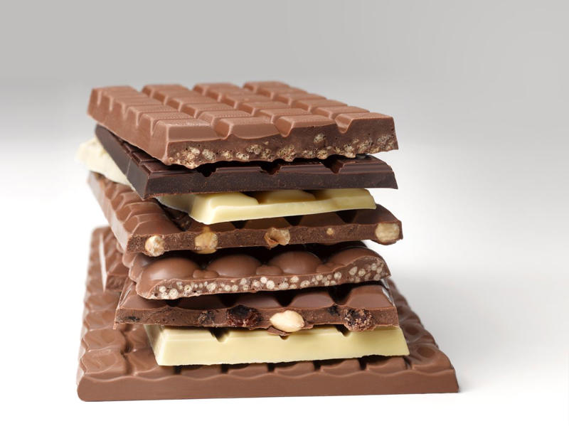 1) Dark Chocolate Peanut Butter Cups, 2) Dark Chocolate Sea Salt Caramels, 3) Butter Waffle Cookies, 4) Key Lime Pie, 5) S'mores Bars, 6) A Dozen Macarons, 7) Strawberries and Cream Gelato, 8) Tres Leches Cake, 9) Celebration Cake Gelato, 10) Vanilla Bean Joe-Joe's, 11) Coffee Bean Hold the Cone! Mini Ice Cream Cones, 12) Speculoos Cookie Butter Ice Cream, 13) Mochi Ice Cream, 14) Sea Salt Brownie Bites, 15) Pound Plus Milk Chocolate Bar with Caramel, Pretzel, Sea Salt, 16) Blondie Bar Baking Mix