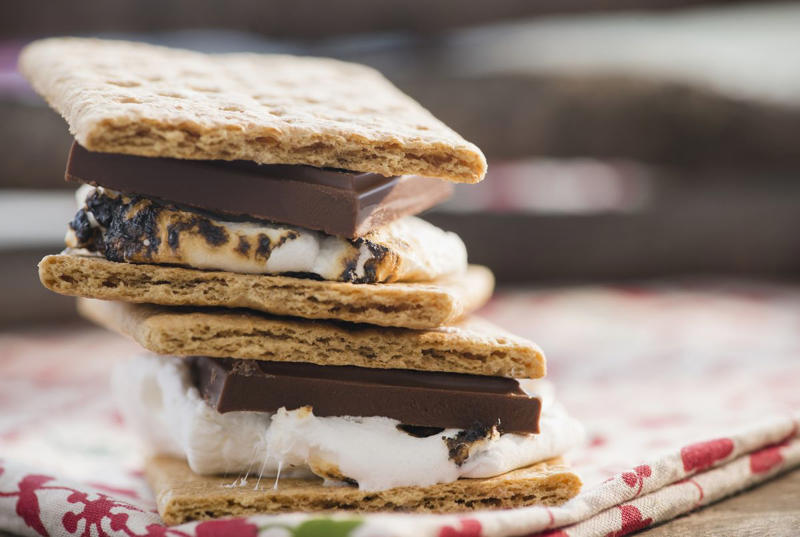 1) Dark Chocolate Peanut Butter Cups, 2) Dark Chocolate Sea Salt Caramels, 3) Butter Waffle Cookies, 4) Key Lime Pie, 5) S'mores Bars, 6) A Dozen Macarons, 7) Strawberries and Cream Gelato, 8) Tres Leches Cake, 9) Celebration Cake Gelato, 10) Vanilla Bean Joe-Joe's, 11) Coffee Bean Hold the Cone! Mini Ice Cream Cones, 12) Speculoos Cookie Butter Ice Cream, 13) Mochi Ice Cream, 14) Sea Salt Brownie Bites, 15) Pound Plus Milk Chocolate Bar with Caramel, Pretzel, Sea Salt, 16) Blondie Bar Baking Mix