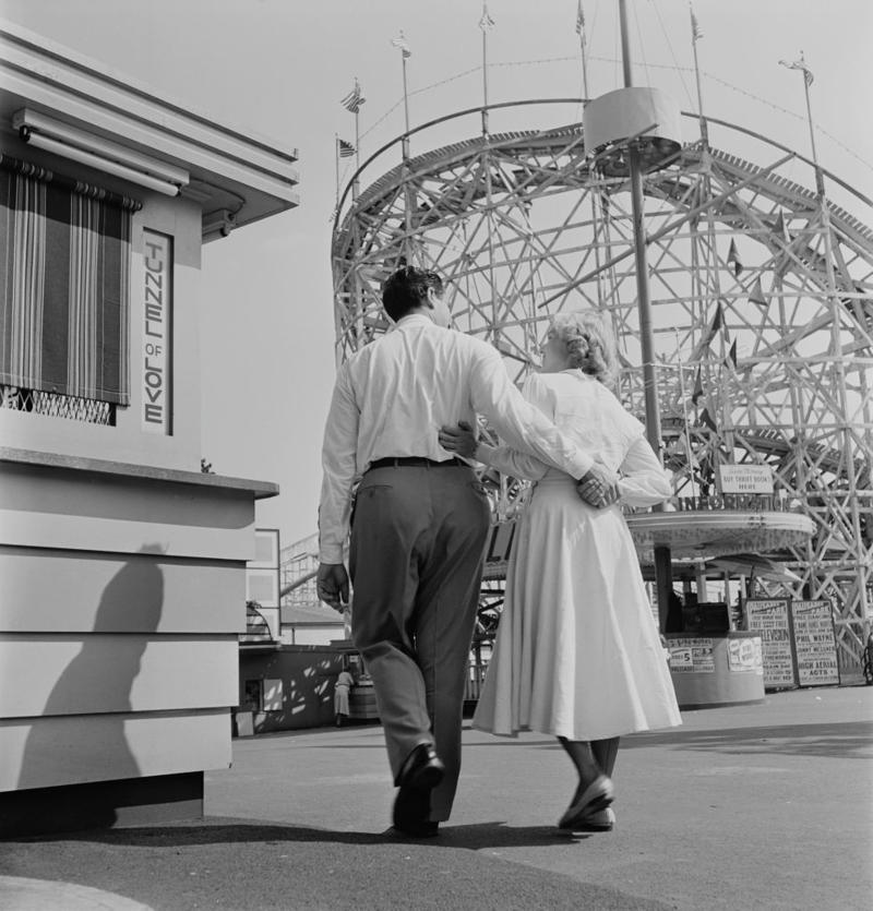 2) 1949: Palisades Amusement Park, Palisades, NJ 1) 1948: Coney Island, Brooklyn, NY, 2) 1949: Palisades Amusement Park, Palisades, NJ, 3) 1950: Rockaways Playland, Rockaway Beach, NY, 4) 1955: Beverly Park Kiddieland, Los Angeles, CA, 5) 1956: Disneyland, Anaheim, CA, 6) 1960: Disneyland, Anaheim, CA, 7) 1963: Disneyland, Anaheim, CA, 8) 1965: Hershey Park, Hershey, PA, 9) 1975: Luna Park at Coney Island, Brooklyn, NY, 10) 1978: Morey’s and Hunt’s Piers, Wildwood, NJ, 11) 1981: Busch Gardens, Williamsburg, VA, 12) 1985: Paragon Park, Hull, MA, 13) 1987: Disneyland, Anaheim, CA