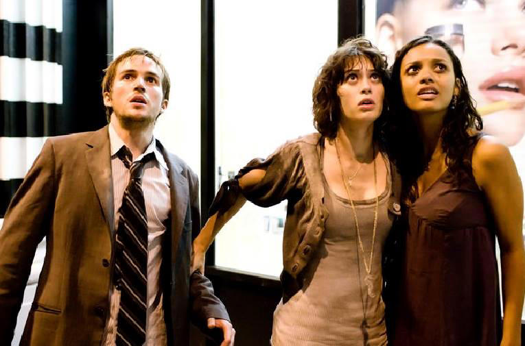 49. Cloverfield 60. Cloverfield (2008), 59. Drag Me to Hell (2009), 58. X (2022), 57. Annihilation (2018), 56. Talk to Me, 55. M3GAN (2022), 54. Don't Breathe, 53. The Lost Boys, 52. The Conjuring, 51. The Ring, 50. The Invisible Man, 49. The Menu, 48. Nope, 47. The Wailing, 46. Friday the 13th, 45. The Evil Dead, 44. Misery, 42. American Psycho, 41. Train to Busan, 40. Mother!, 39. The Day of the Beast, 38. Poltergeist, 37. A Nightmare on Elm Street, 36. Green Room, 35. The Texas Chain Saw Massacre, 33. Split, 32. The Blair Witch Project, 31. The Others, 29. Let the Right One In, 28. Shaun of the Dead, 27. The Host, 26. The Omen, 25. Carrie, 24. 28 Days Later, 23. The Witch, 22. When Evil Lurks, 21. Night of the Living Dead, 20. Scream, 19. An American Werewolf in London, 18. Suspiria, 17. Aliens, 16. Rosemary's Baby, 15. The Fly, 14. A Quiet Place, 13. The Thing, 11. Hereditary, 10. Halloween, 09. Midsommar, 08. Alien, 07. The Sixth Sense, 06. The Birds, 05. Get Out, 04. Jaws, 03. The Exorcist, 02. Psycho, 01. The Shining