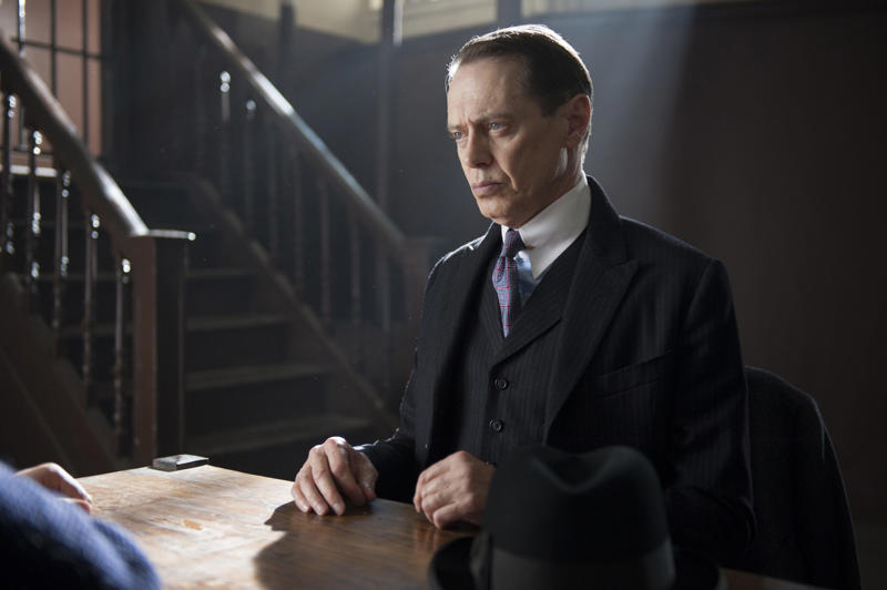 46. Boardwalk Empire 99. Love and Death (2023), 98. The Last of Us (2023), 97. The Rehearsal (2022), 96. Oz (1997), 95. What We Do in the Shadows (2019), 94. Your Honor (2020), 93. Russian Doll (2019), 92. The Nanny (1993), 91. I May Destroy You, 90. Schitt's Creek, 89. The Night Of, 88. The Thick of It, 87. Band of Brothers, 86. The Bear, 85. Rake, 84. Barry, 83. Euphoria, 82. Spaced, 81. The Boys, 80. Parks and Recreation, 79. Broad City, 78. We Own This City, 77. The Underground Railroad, 76. Black Bird, 75. Columbo, 74. American Crime Story: The People v. O. J. Simpson, 73. The Mechanism, 72. Wild Wild Country, 71. Black Mirror, 70. Dopesick, 69. When They See Us, 68. Fringe, 67. The Jinx: The Life and Deaths of Robert Durst, 66. Ted Lasso, 65. House of Cards, 64. Scrubs, 63. Friday Night Lights, 62. Downton Abbey, 61. The Leftovers, 60. Boardwalk Empire, 59. The IT Crowd, 58. Orange is the New Black, 57. Luther, 56. Deadwood, 54. Midnight Mass, 53. Adolescence (2025), 52. Veep, 51. Battlestar Galactica, 50. Shameless, 49. Borgen, 48. The X Files, 47. I Love Lucy, 46. The Crown, 45. The Office (US), 44. South Park, 43. House, 42. Community, 41. Gomorrah, 40. Coupling, 39. BoJack Horseman, 38. Dexter, 37. Rick and Morty, 36. The Americans, 35. Sherlock, 34. Family Guy, 33. Frasier, 32. Homeland, 31. Star Trek, 30. Severance, 29. Watchmen, 28. It's Always Sunny in Philadelphia, 27. Fawlty Towers, 26. Arrested Development, 25. Succession, 24. Peaky Blinders, 23. Atlanta, 22. Lost, 21. Cheers, 20. Monty Python's Flying Circus, 19. The West Wing, 18. Twin Peaks, 17. M*A*S*H, 16. Friends, 15. Chernobyl, 14. Curb Your Enthusiasm, 13. Fleabag, 12. The Shield, 11. Doctor Who, 10. Fargo, 09. Game of Thrones, 08. Six Feet Under, 07. Mad Men, 06. The Simpsons, 05. Better Call Saul, 04. Seinfeld, 03. The Sopranos, 02. Breaking Bad, 01. The Wire